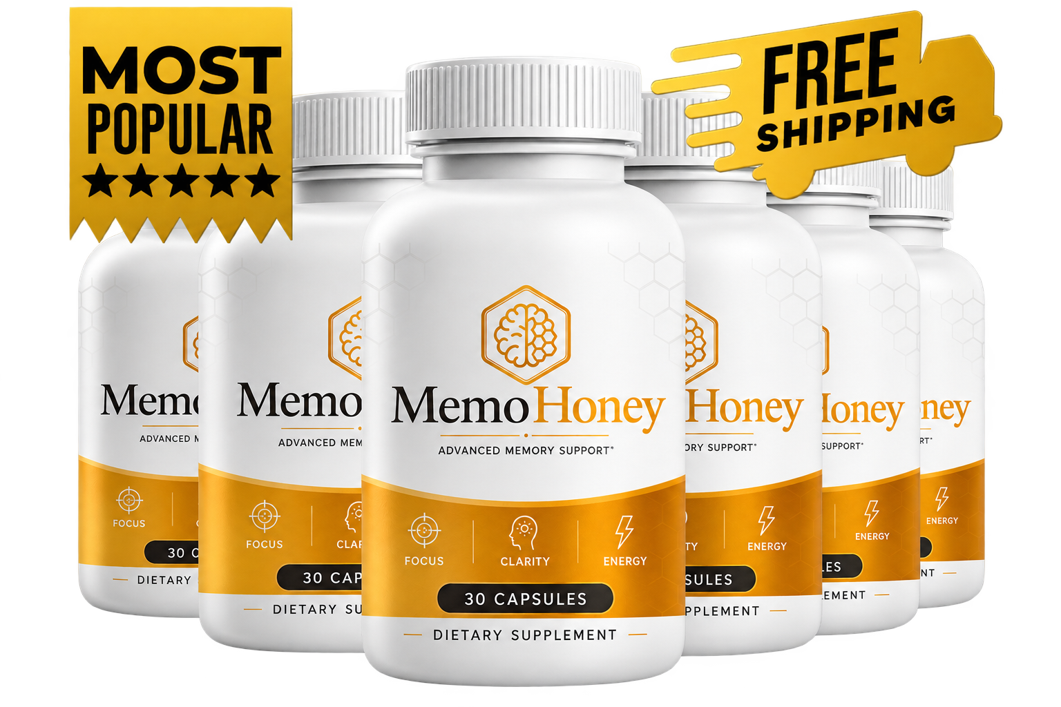 MemoHoney bottles pack discount